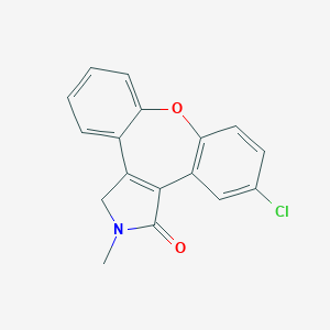 11-Chloro-2,3-dihydro-2-methyl-1H-dibenz[2,3:6,7]oxepino[4,5-c]pyrrol-1-oneͼƬ