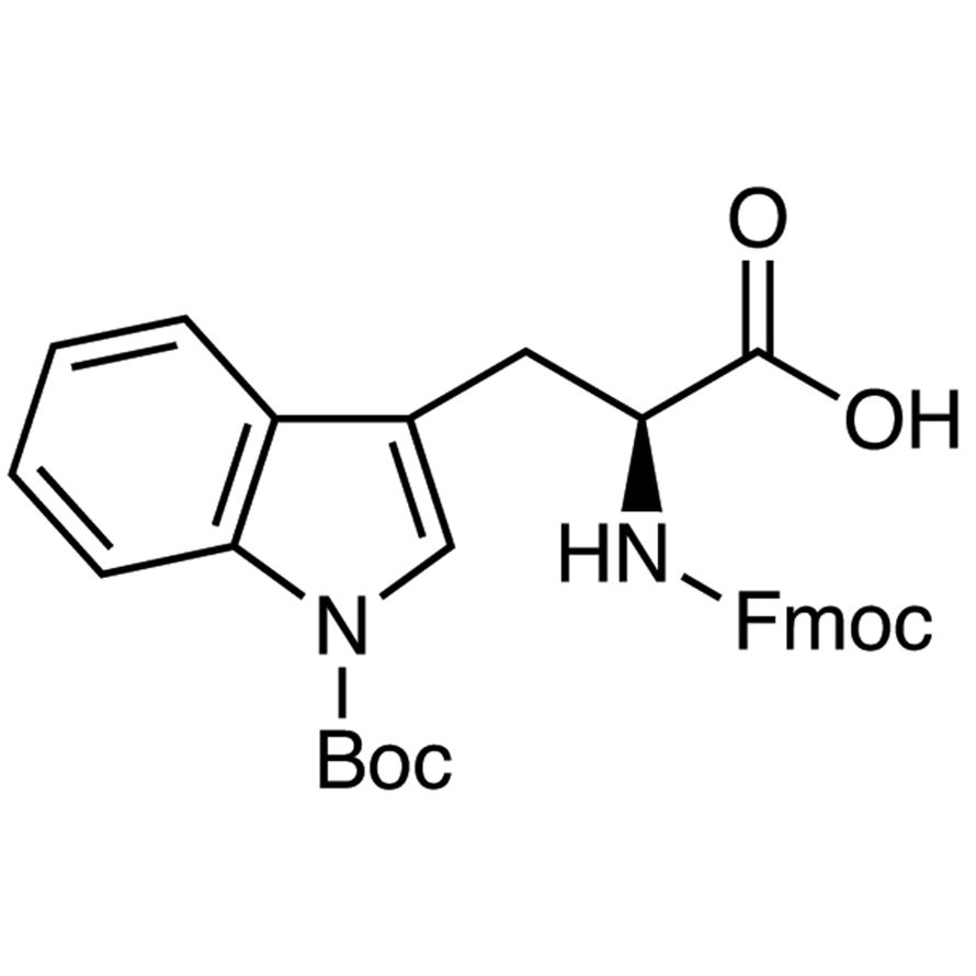 N<sup>α</sup>-[(9H-Fluoren-9-ylmethoxy)carbonyl]-N<sup>1</sup>-tert-butoxycarbonyl-L-tryptophan