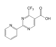 2-(2-Pyridinyl)-4-(trifluoromethyl)-5-pyrimidinecarboxylic acid