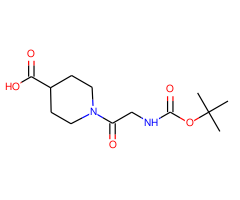 1-(Boc-amino-acetyl)-piperidine-4-carboxylic acid