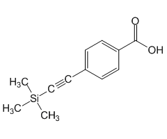 4-((Trimethylsilyl)ethynyl)benzoic acid