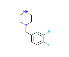 1-(3,4-difluorobenzyl)piperazine