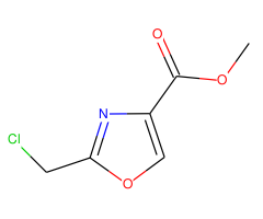 methyl 2-(chloromethyl)oxazole-4-carboxylate