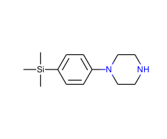 1-(4-Trimethylsilylphenyl)-piperazine