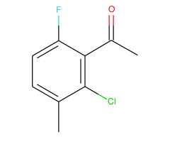 1-(2-chloro-6-fluoro-3-methylphenyl)ethanone