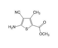 2-Amino-3-cyano-4-methyl-thiophene-5-carboxylic acid methyl ester