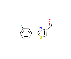 2-(3-fluorophenyl)thiazole-4-carbaldehyde