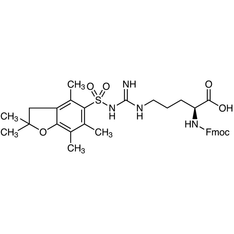 N<sup>α</sup>-[(9H-Fluoren-9-ylmethoxy)carbonyl]-N<sup>ω</sup>-(2,2,4,6,7-pentamethyldihydrobenzofuran-5-sulfonyl)-L-arginine