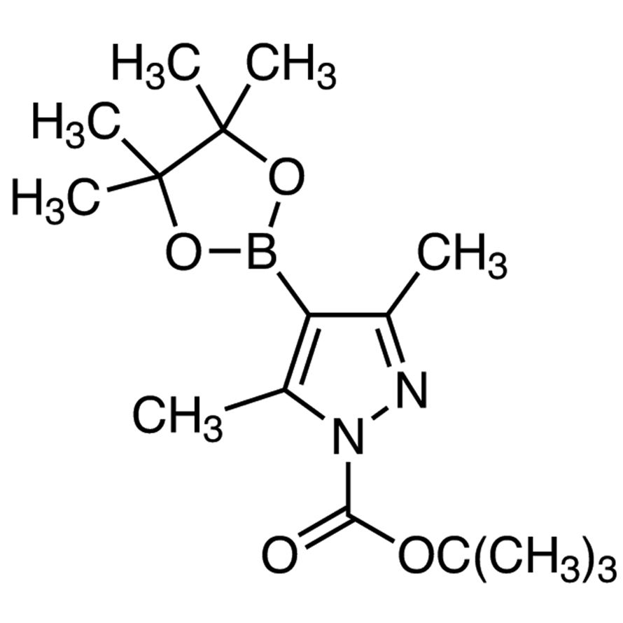 1-(tert-Butoxycarbonyl)-3,5-dimethyl-4-(4,4,5,5-tetramethyl-1,3,2-dioxaborolan-2-yl)pyrazole