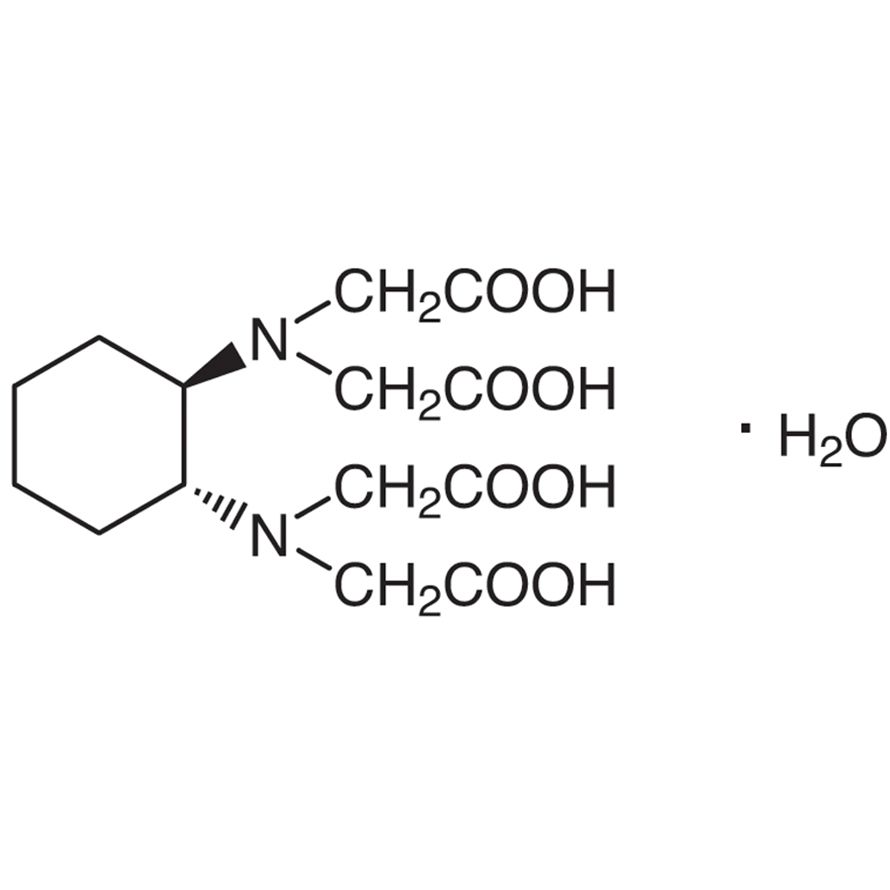 trans-1,2-Cyclohexanediaminetetraacetic Acid Monohydrate