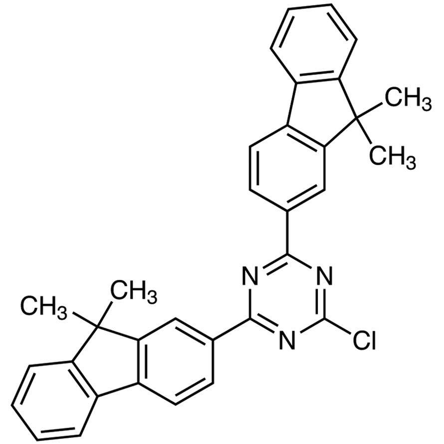 2-Chloro-4,6-bis(9,9-dimethyl-9H-fluoren-2-yl)-1,3,5-triazine