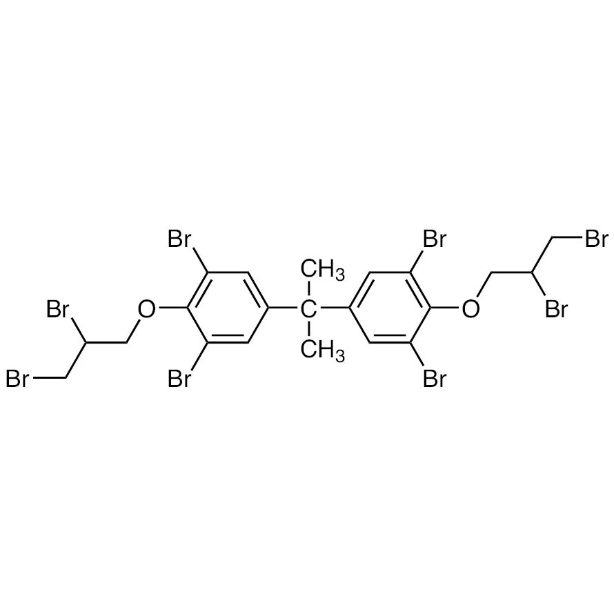 2,2-Bis[3,5-dibromo-4-(2,3-dibromopropoxy)phenyl]propane