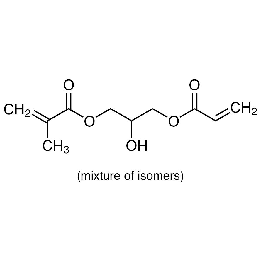 1-(Acryloyloxy)-3-(methacryloyloxy)-2-propanol (mixture of isomers) (stabilized with MEHQ)