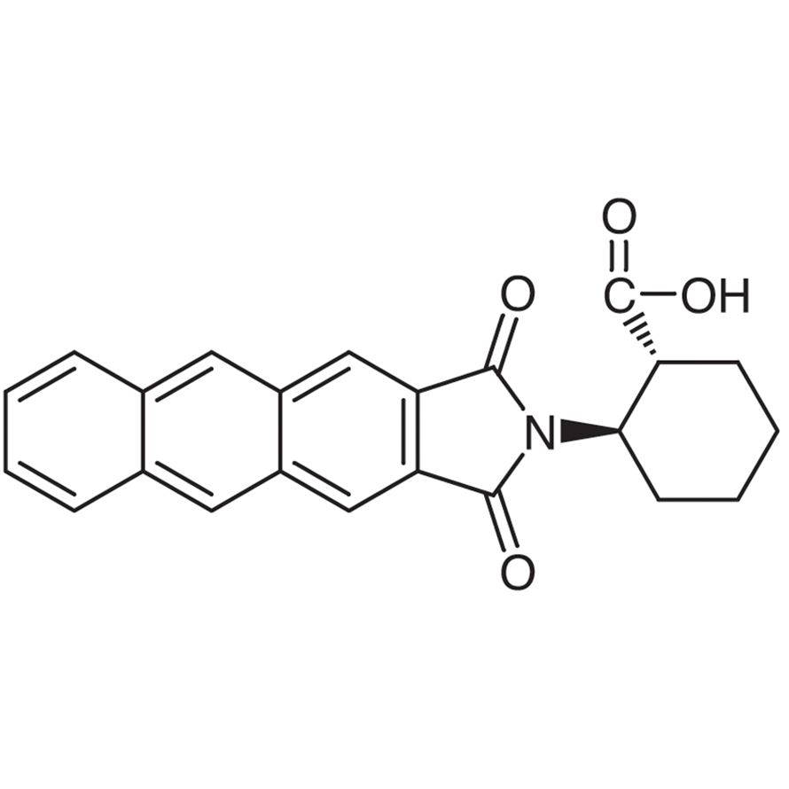 (1R,2R)-2-(Anthracene-2,3-dicarboximido)cyclohexanecarboxylic Acid