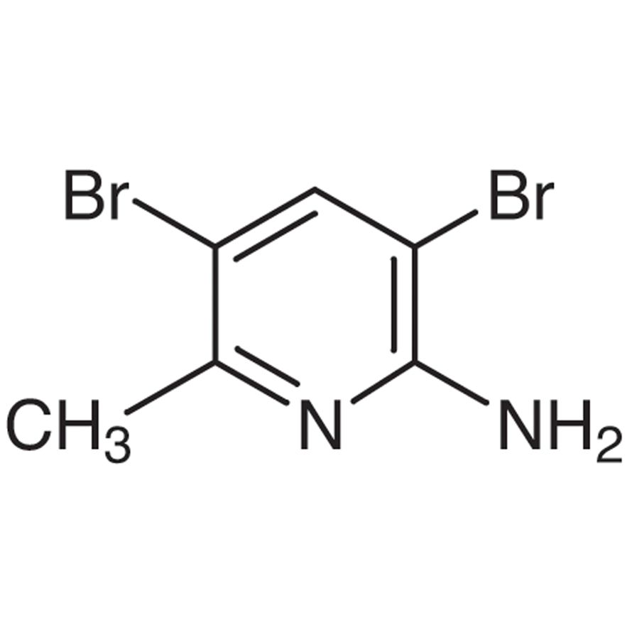 2-Amino-3,5-dibromo-6-methylpyridine