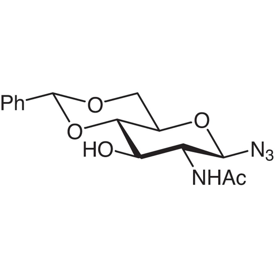 2-Acetamido-4,6-O-benzylidene-2-deoxy-β-D-glucopyranosyl Azide