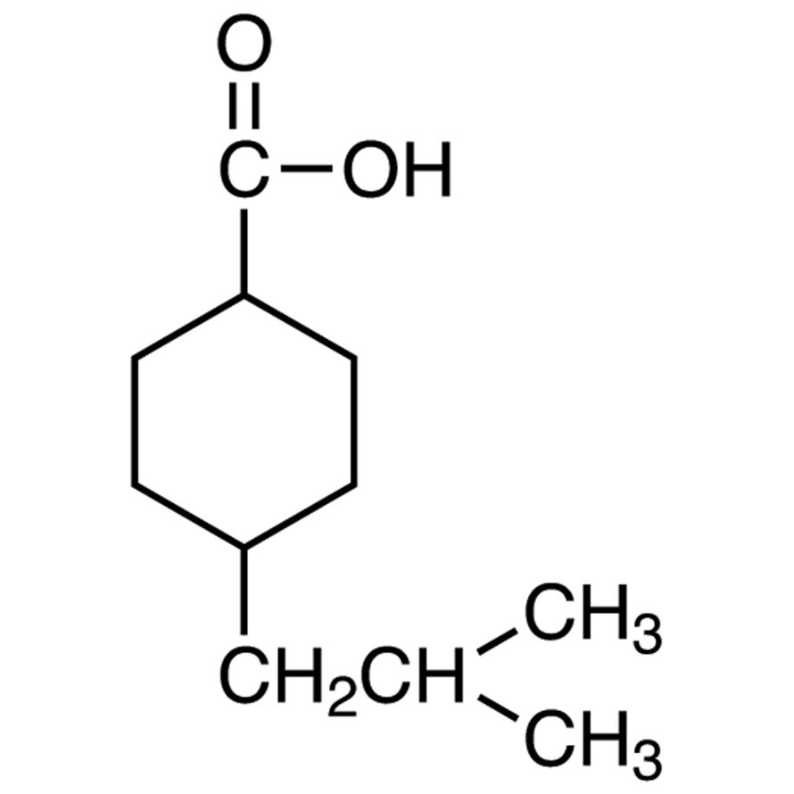 4-Isobutylcyclohexanecarboxylic Acid (cis- and trans- mixture)