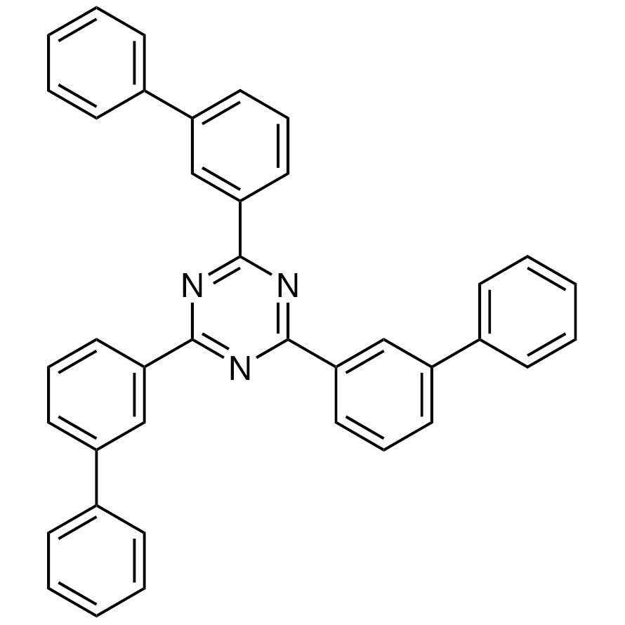 2,4,6-Tri([1,1'-biphenyl]-3-yl)-1,3,5-triazine