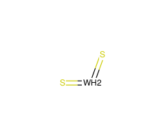 Single layer tungsten(IV) disulfide, 1 mg/mL dispersion in water, size: 0.1 - 4 m, thickness: approx. 1 nm