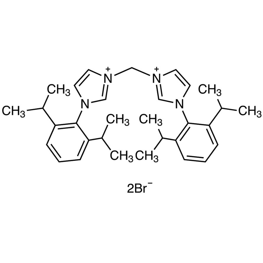 3,3'-Methylenebis[1-(2,6-diisopropylphenyl)-3-imidazolium Bromide]