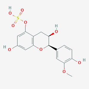 (2R,3R)-3,4-Dihydro-3,7-dihydroxy-2-(4-hydroxy-3-methoxyphenyl)-2H-1-benzopyran-5-yl Hydrogen SulfateͼƬ