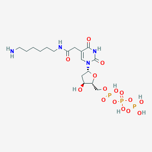 5-[2-[(6-Aminohexyl)amino]-2-oxoethyl]-2'-deoxyuridine 5'-(Tetrahydrogen Triphosphate)ͼƬ