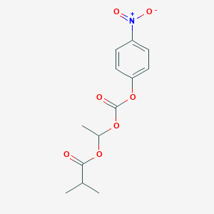 1-(((4-nitrophenoxy)carbonyl)oxy)ethyl isobutyrateͼƬ