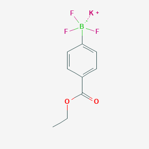 Potassium 4-EthoxycarbonylphenyltrifluoroborateͼƬ