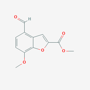 Methyl 4-Formyl-7-methoxy-1-benzofuran-2-carboxylateͼƬ