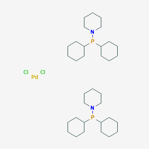 Dichlorobis[1-(dicyclohexylphosphino-P)piperidine]-palladiumͼƬ