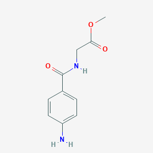 methyl 2-[(4-aminophenyl)formamido]acetateͼƬ