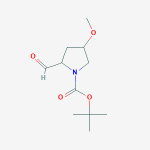 tert-Butyl 2-Formyl-4-methoxypyrrolidine-1-carboxylateͼƬ