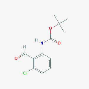 tert-Butyl(3-chloro-2-formylphenyl)carbamateͼƬ