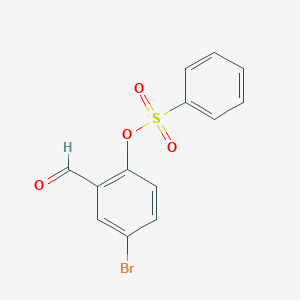 4-bromo-2-formylphenyl benzenesulfonateͼƬ