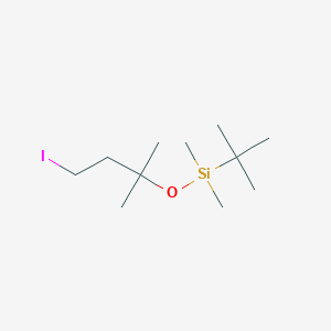 tert-Butyl-(3-iodo-1,1-dimethyl-propoxy)-dimethyL-SilaneͼƬ