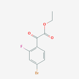 Ethyl 4-bromo-2-fluorobenzoylformateͼƬ