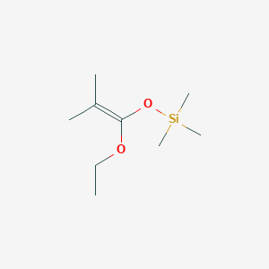 ((1-Ethoxy-2-methylprop-1-en-1-yl)oxy)trimethylsilaneͼƬ