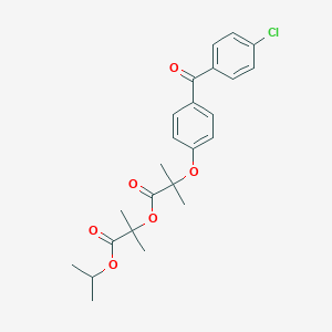 Fenofibric Acid 1,1-Dimethyl-2-(1-methylethoxy)-2-oxoethyl EsterͼƬ