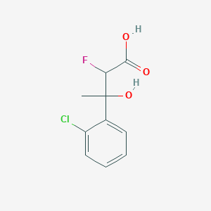 3-(2-Chlorophenyl)-2-fluoro-3-hydroxybutanoic Acid(Mixture of Diastereomers)ͼƬ