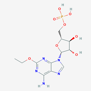 2-Ethoxy-9-(5-O-phosphono--D-arabinofuranosyl)-9H-purin-6-amineͼƬ