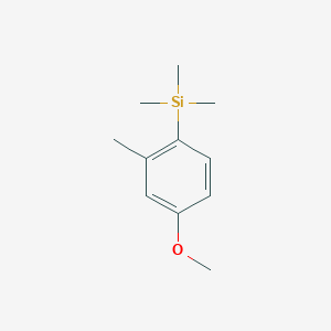 1-(Trimethylsilyl)-4-methoxy-2-methylbenzeneͼƬ