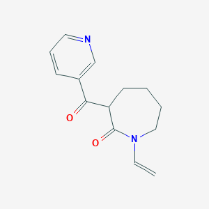 3-(Pyridin-3-ylcarbonyl)-1-vinylazepan-2-oneͼƬ