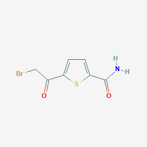 5-(Bromoacetyl)thiophene-2-carboxamideͼƬ