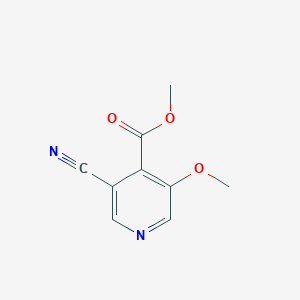 Methyl 3-cyano-5-methoxyisonicotinateͼƬ