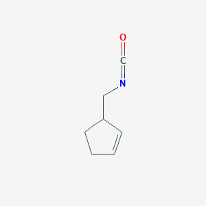 3-(isocyanatomethyl)cyclopent-1-eneͼƬ