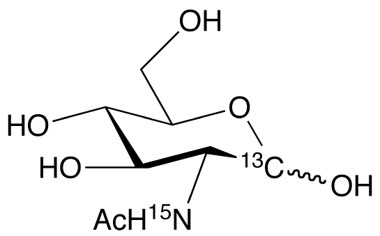 N-Acetyl-D-[1-13C15N]glucosamineͼƬ