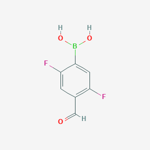 2,5-Difluoro-4-formylphenylboronic acidͼƬ