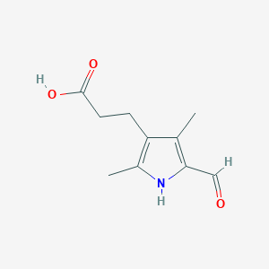 3-(5-formyl-2,4-dimethyl-1h-pyrrol-3-yl)propanoic acidͼƬ