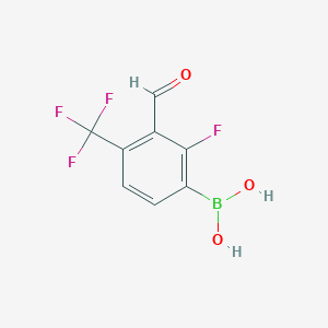 2-Fluoro-3-Formyl-4-(Trifluoromethyl)Phenylboronic AcidͼƬ