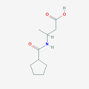 3-(Cyclopentylformamido)butanoic AcidͼƬ